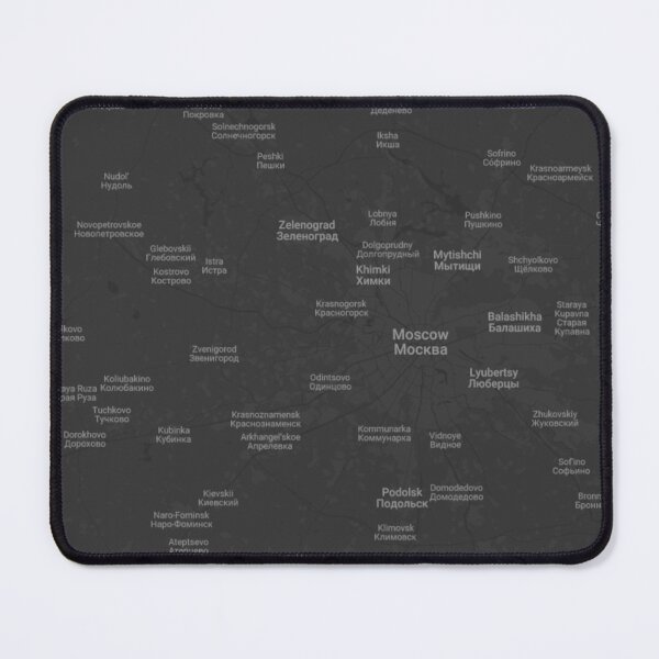 Item preview, Moscow Map designed and sold by kapiks.