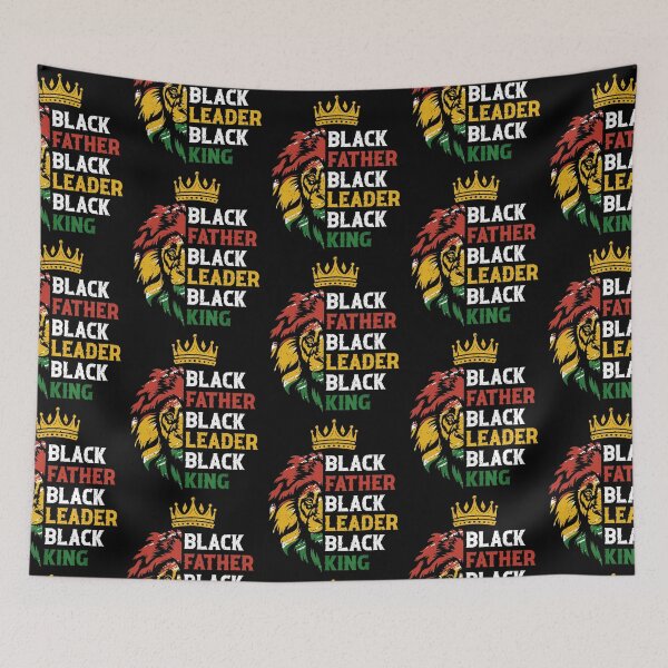 Item preview, Black Father Black Leader Black King Juneteenth Lion Dad designed and sold by danielles79.