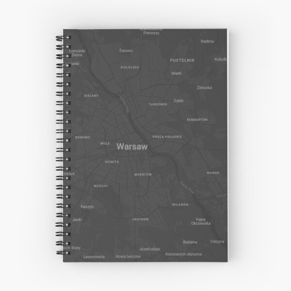 Item preview, Warsaw Map designed and sold by kapiks.