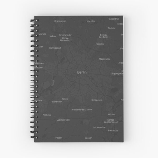 Item preview, Berlin Map designed and sold by kapiks.