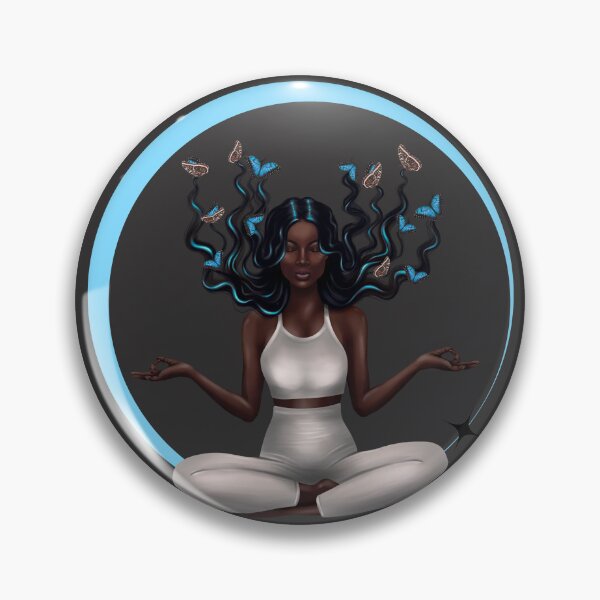 Item preview, Half Moon Yoga Pose Design by Onewalk designed and sold by Onewalkdesign.