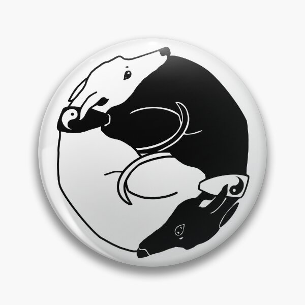 Item preview, Yin Yang Whippets designed and sold by Vick-Horsley.