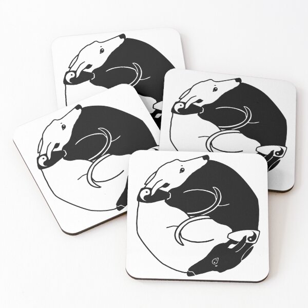 Item preview, Yin Yang Whippets designed and sold by Vick-Horsley.
