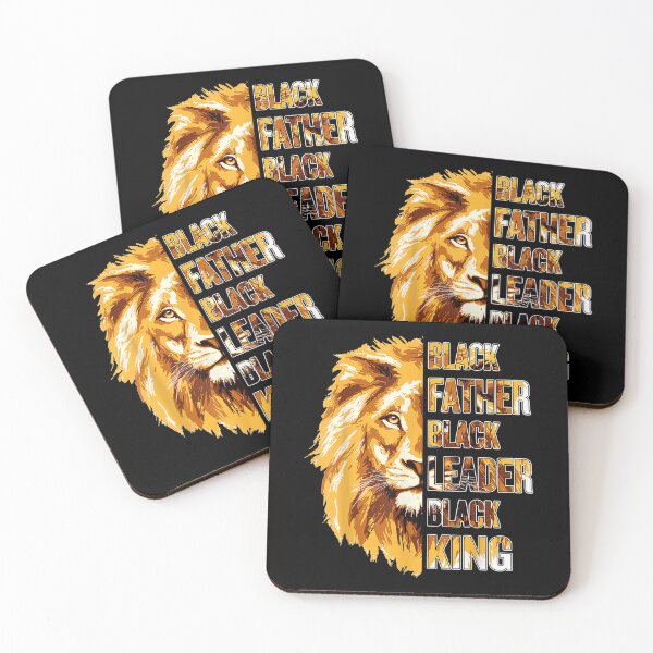 Item preview, Black Father King Fathers Day African American Lion Dad designed and sold by danielles79.