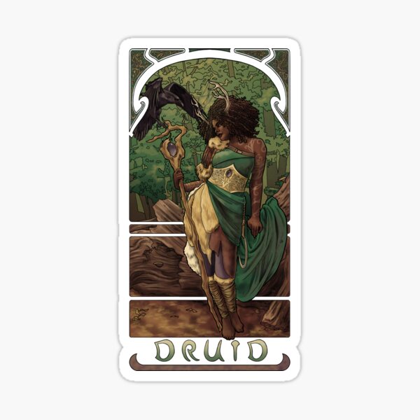 La Druide - The Druid Sticker