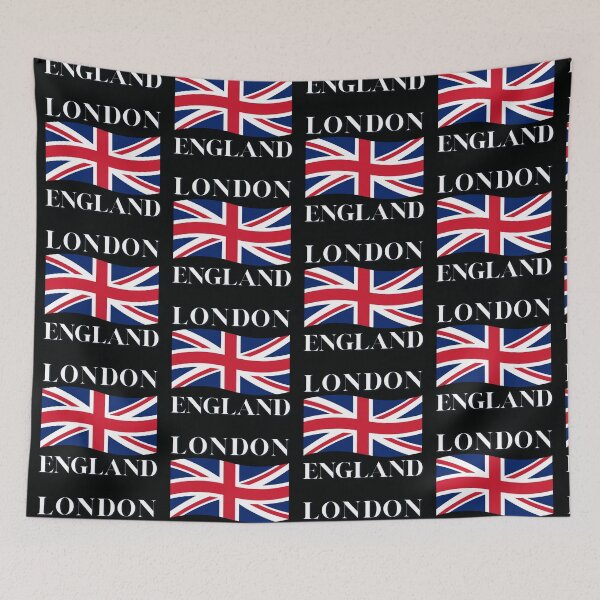 Item preview, London England with Flag of England designed and sold by Kevin Michael McCall.