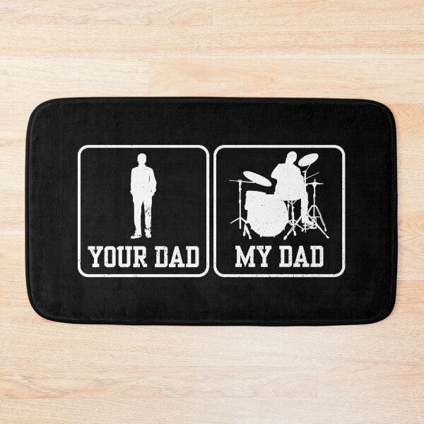 Item preview, Rock Drummer Shirt Your Dad My Dad Drummers Rockstar designed and sold by haselshirt.