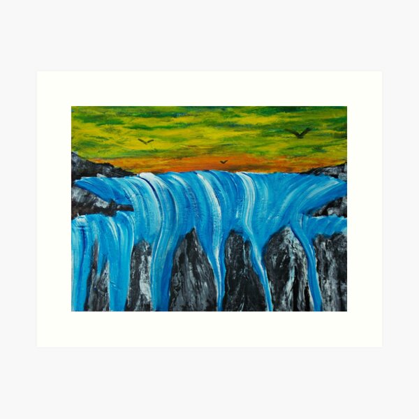 Item preview, The Falls designed and sold by George Hutton Hunter.