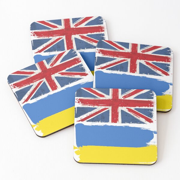 Item preview, Uk and Ukraine Flag designed and sold by Islanr.