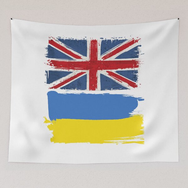 Item preview, Uk and Ukraine Flag designed and sold by Islanr.