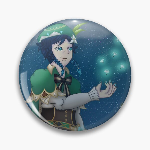 Item preview, Venti Fan- Art (Midnight's Breeze) designed and sold by kuwutiful.