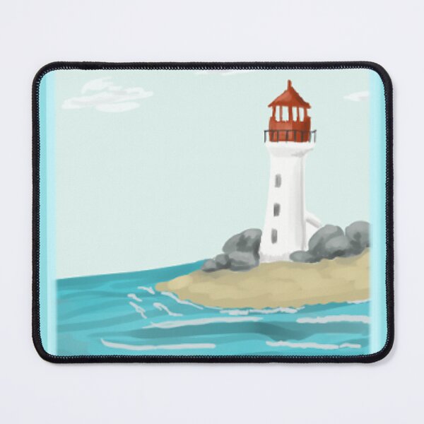 Item preview, Lighthouse Island designed and sold by Artful Byrd.