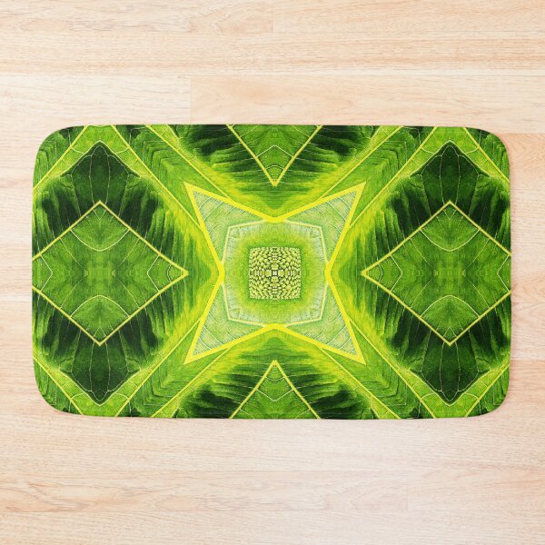 Item preview,  ABSTRACT PAINTED GEOMETRIC ART BREADFRUIT PATTERN WITH LEAVES. designed and sold by Ralek.