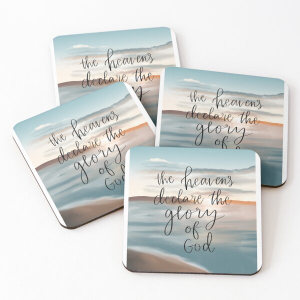 Item preview, The Heavens Declare the Glory of God | Christian Art designed and sold by BiancasDesignCo.