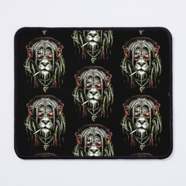 Item preview, Black Rasta Lion With Dreads - Show Your Pride designed and sold by danielles79.