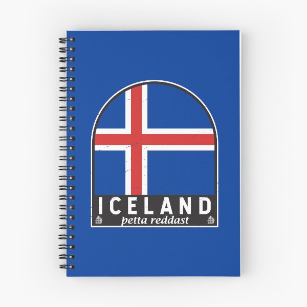 Item preview, Iceland Flag Emblem Distressed Vintage designed and sold by KrisSidDesigns.