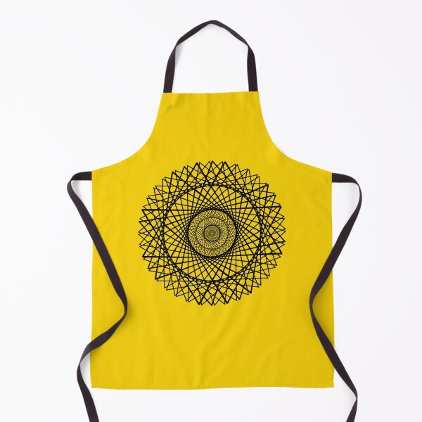 Item preview, Abstract art geometric yellow and black designed and sold by YohanysDesigns.