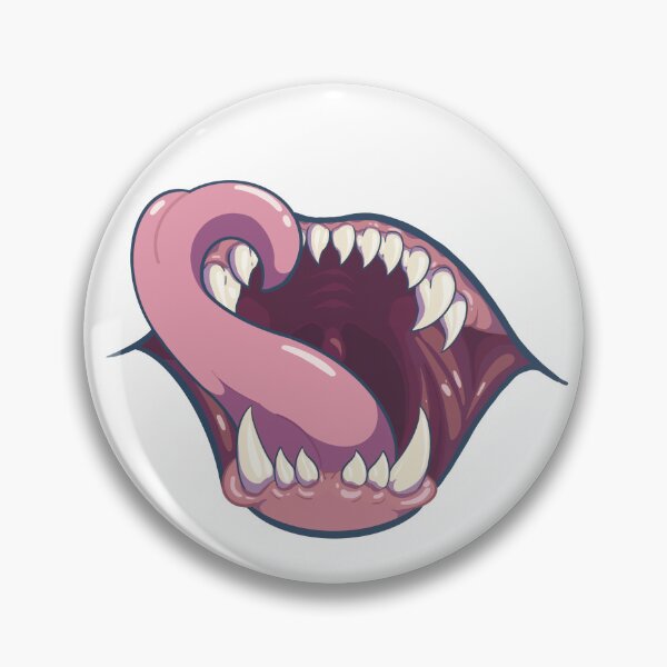 Item preview, Monster mouth 1 designed and sold by LuckyCrisis.