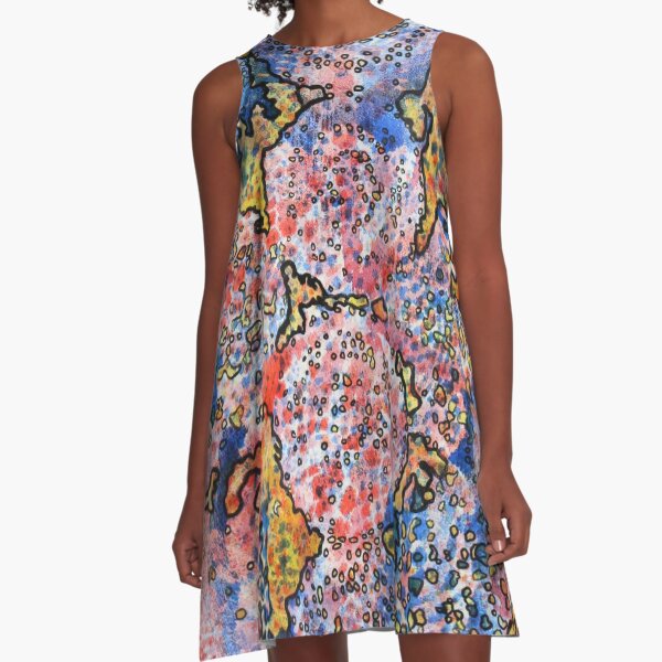 Stain 16 A-Line Dress