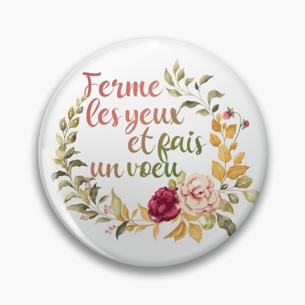 Item preview, Ferme Les Yeux et Fais un Voeu Francais - French designed and sold by TravelScientist.