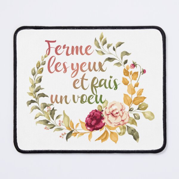 Item preview, Ferme Les Yeux et Fais un Voeu Francais - French designed and sold by TravelScientist.