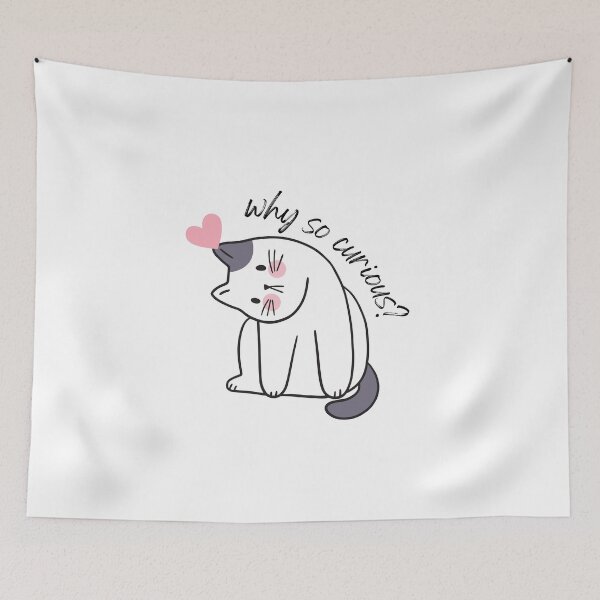 Item preview, why so curious? designed and sold by DoraHappy.