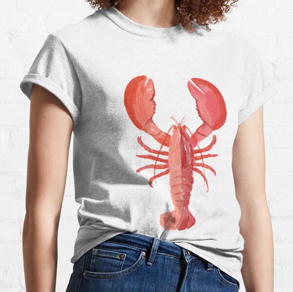 Watercolour Red Lobster Classic T-Shirt