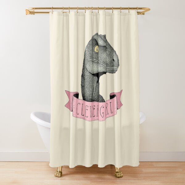 Clever Girl Shower Curtain