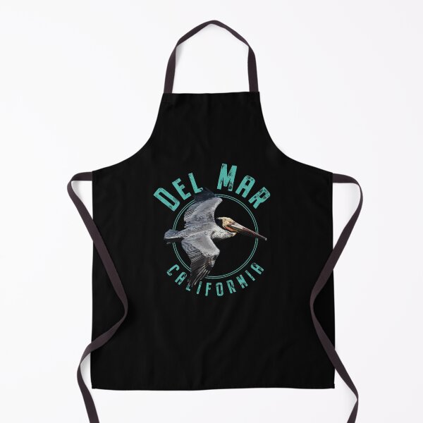 Item preview, Del Mar California Pelican Design designed and sold by Futurebeachbum.
