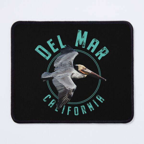 Item preview, Del Mar California Pelican Design designed and sold by Futurebeachbum.