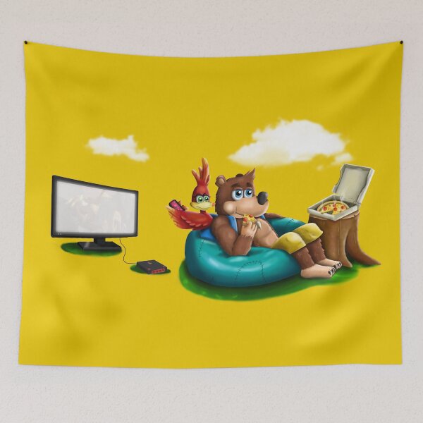 Item preview, Pizza Bear & Gamer Bird designed and sold by CreativeWiz.