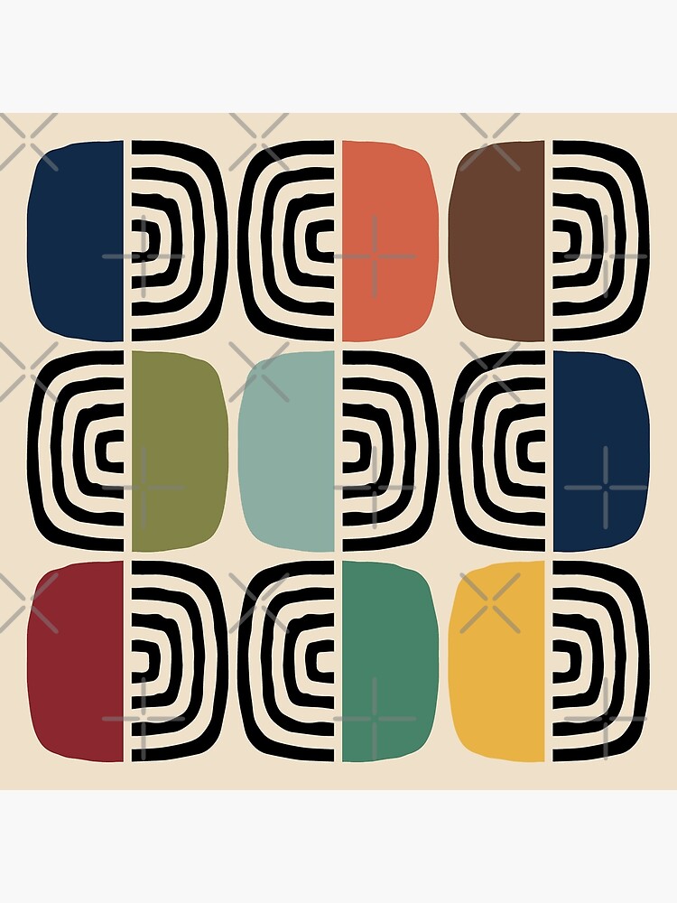 MID-CENTURY MODERN アート作品満載です。 Mid-Century Modern Art 08 - Magic Tree Prints