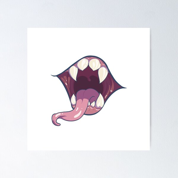 Item preview, Monster Mouth 2 designed and sold by LuckyCrisis.