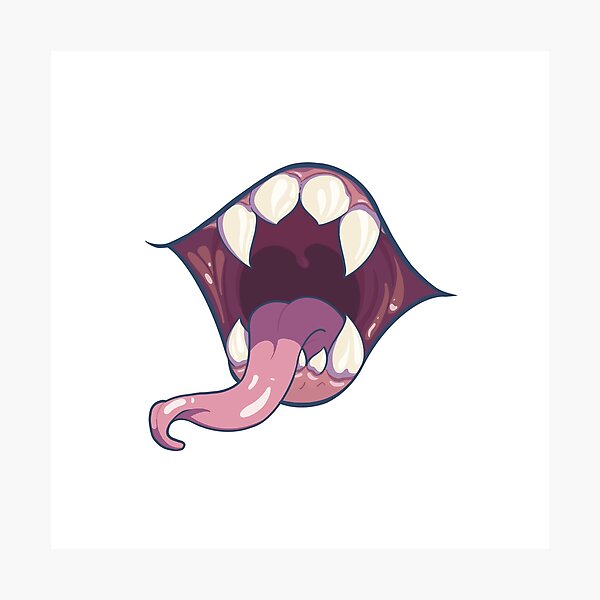 Item preview, Monster Mouth 2 designed and sold by LuckyCrisis.