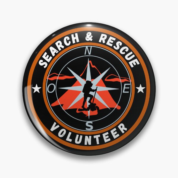 Item preview, Search And Rescue Volunteer Compass  designed and sold by MojaveTradePost.