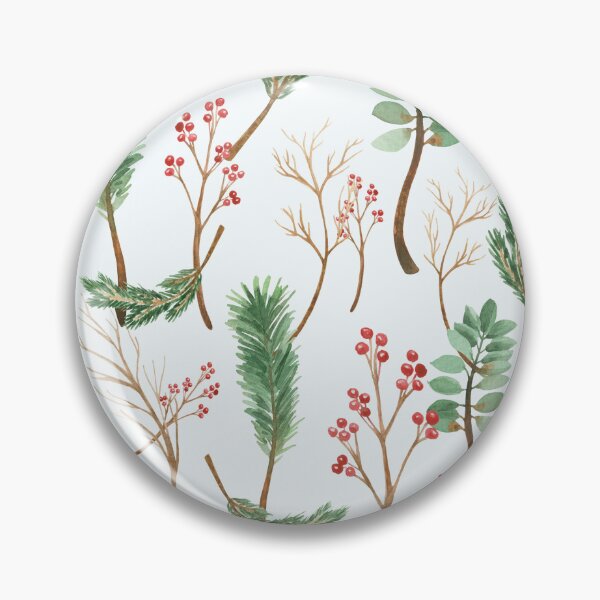 Item preview, Christmas Spruce Branch Pattern, Xmas Spruce Pattern designed and sold by antevasinart.