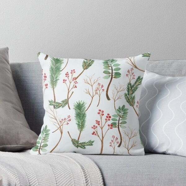 Item preview, Christmas Spruce Branch Pattern, Xmas Spruce Pattern designed and sold by antevasinart.
