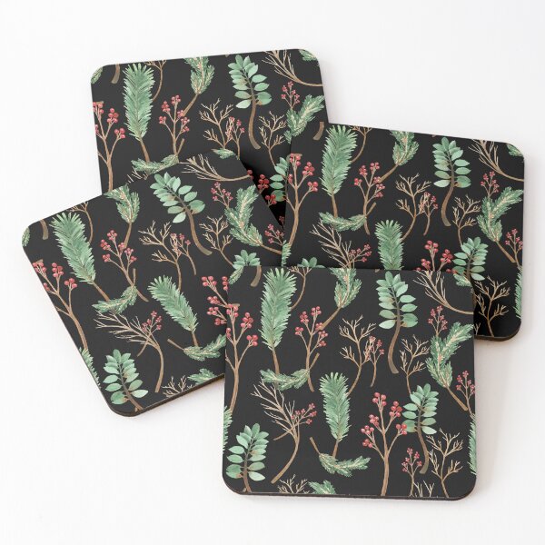 Item preview, Christmas Spruce Branch Pattern, Xmas Spruce Pattern designed and sold by antevasinart.