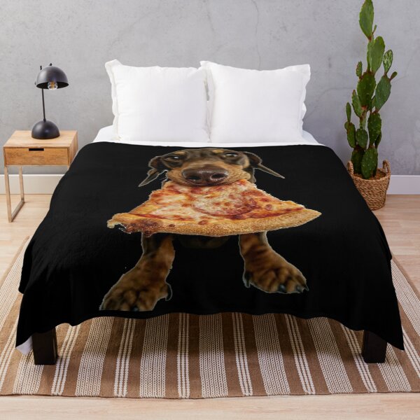 Item preview, Dog Eating A Pizza designed and sold by 4clothingforyou.