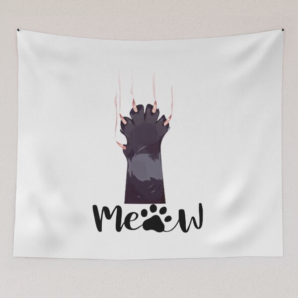 Item preview,  cat paw t-shirt, kitty paw t-shirts, good vibe t-shirts  designed and sold by BLUE  bubble.
