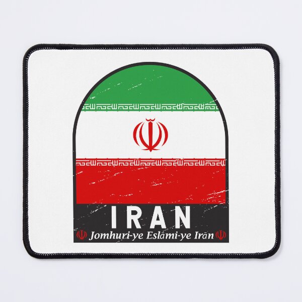 Item preview, Iran Flag Emblem Distressed Vintage designed and sold by KrisSidDesigns.
