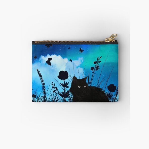 Item preview, Black Cat Night Sky designed and sold by HappyLifeCreate.
