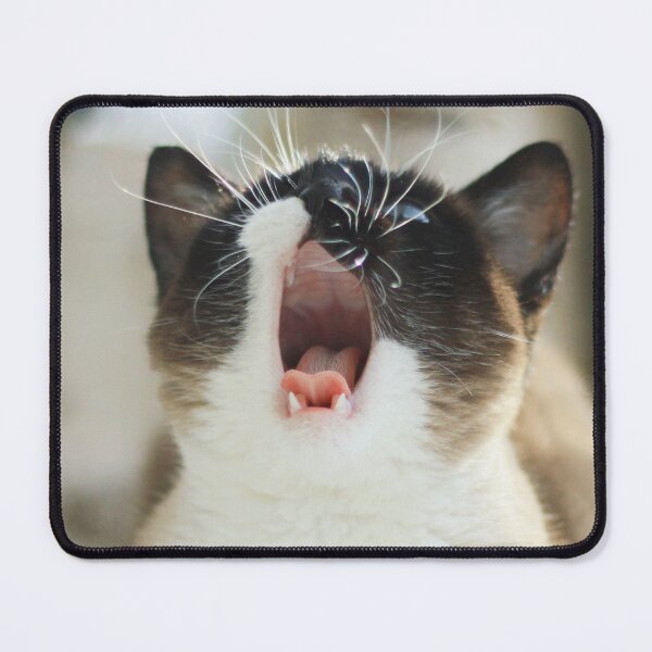 Item preview, cat yawning designed and sold by wolfgangrainer.