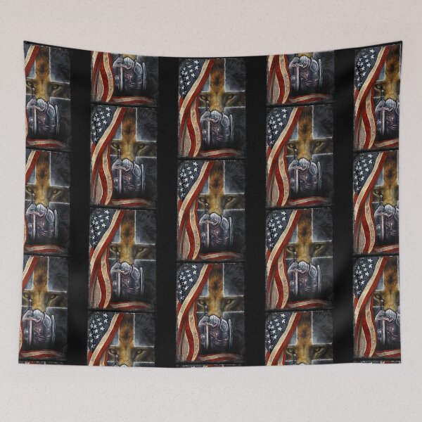 Item preview, Child Of God Warrior Of Christ Jesus Lion Of Judah Flag designed and sold by danielles79.