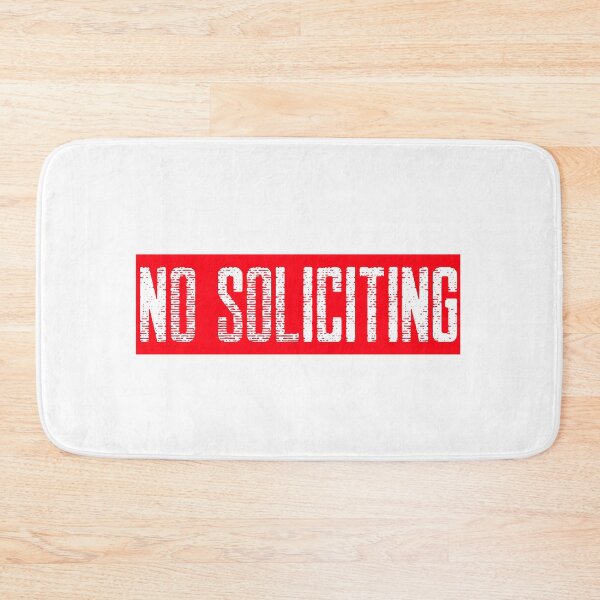 Item preview, No Soliciting  designed and sold by BEMLLC.