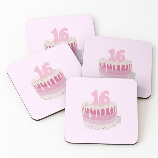 Item preview, Sweet Sixteen Birthday Cake designed and sold by Scrapbookpower.