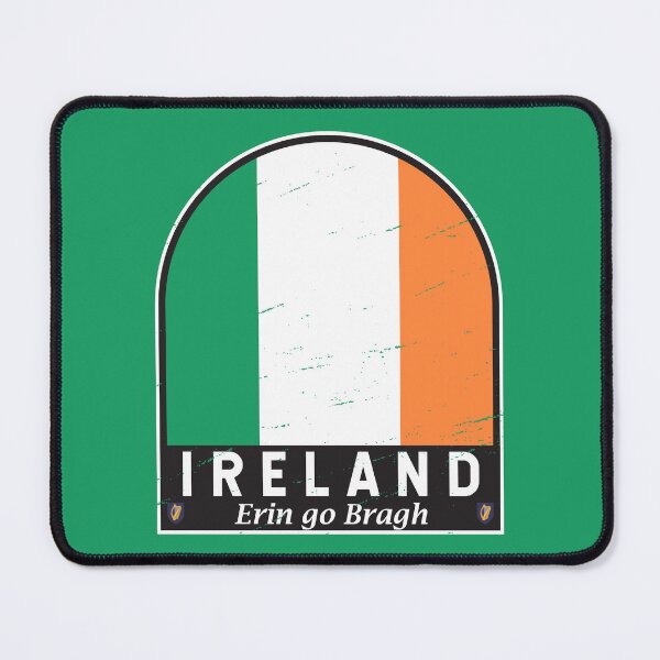 Item preview, Ireland Flag Emblem Distressed Vintage designed and sold by KrisSidDesigns.