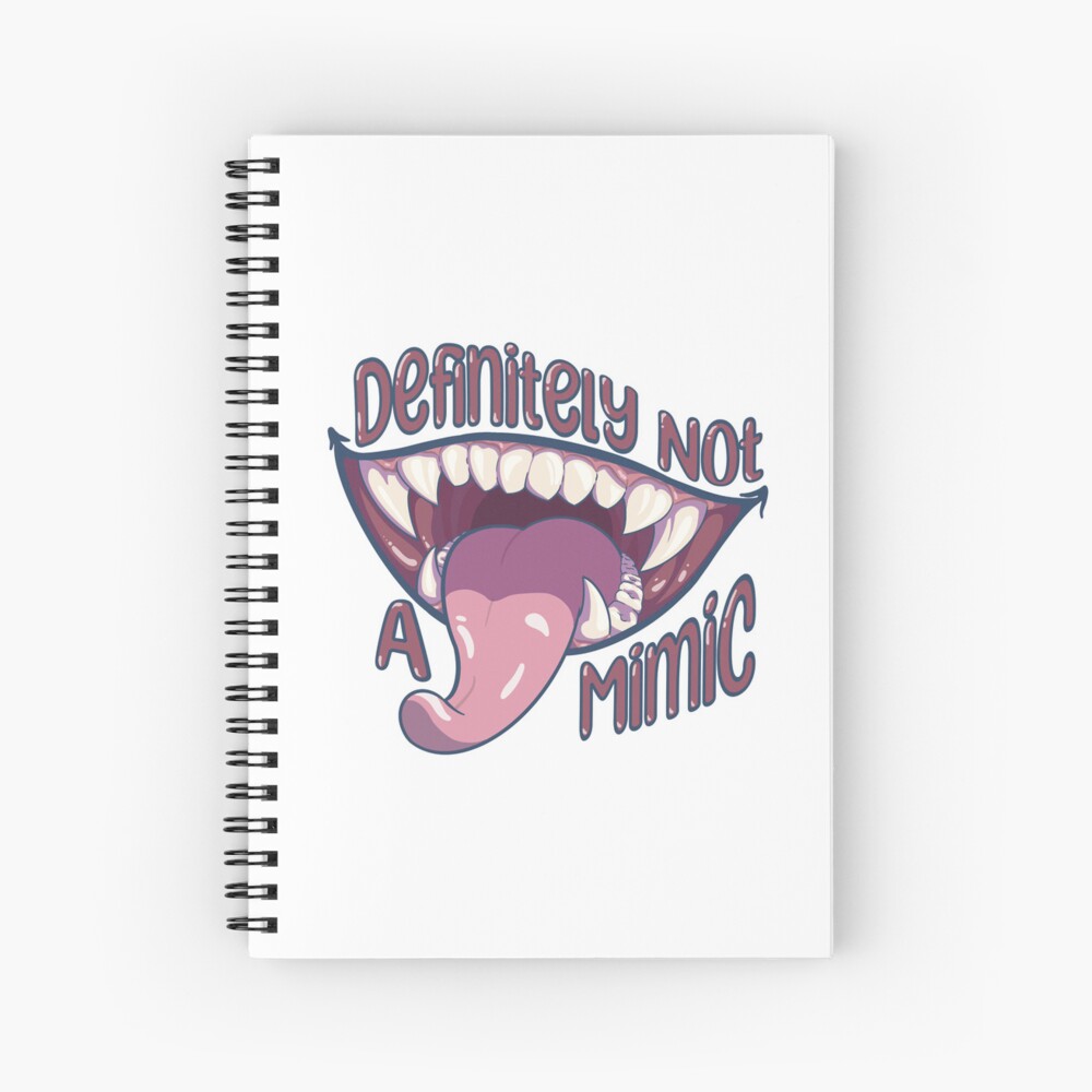 Item preview, Spiral Notebook designed and sold by LuckyCrisis.