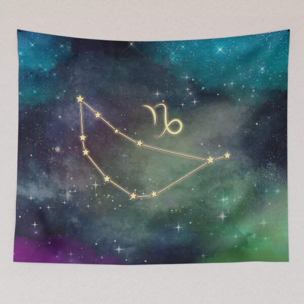 Item preview, Capricorn Constellation Starry Night Sky designed and sold by Tau Tia L Douglass.