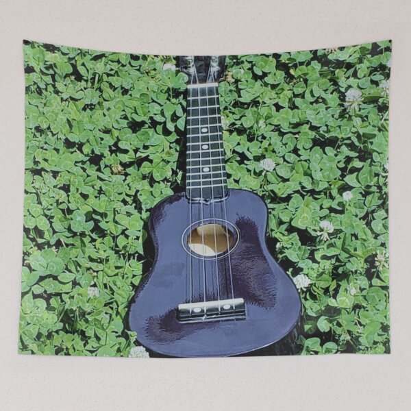 Item preview, Ukulele in Clover designed and sold by aginlow.
